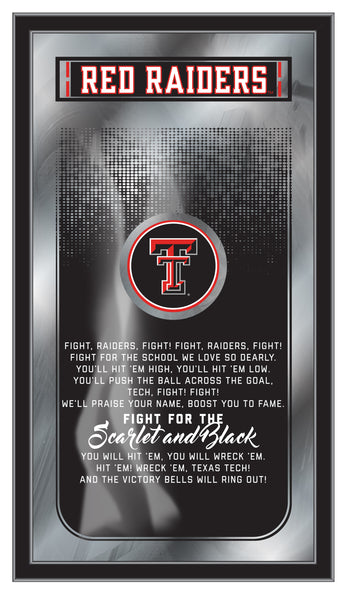 Texas Tech Red Raiders Logo Fight Song Mirror