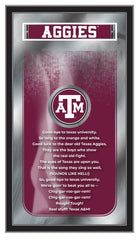 Texas A&M Aggies Logo Fight Song Mirror