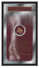 Texas State University Bobcats Logo Fight Song Mirror