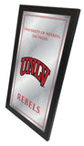 University of Nevada Las Vegas Runnin' Rebels Logo Fight Song Mirror