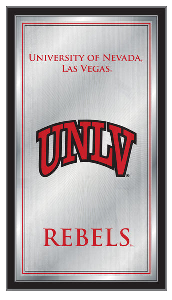University of Nevada Las Vegas Runnin' Rebels Logo Fight Song Mirror