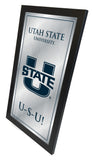 Utah State Aggies Logo Fight Song Mirror