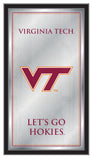 Virginia Tech Hokies Logo Fight Song Mirror