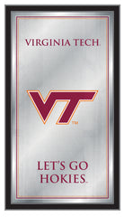 Virginia Tech University Hokies Logo Fight Song Mirror by Holland Bar Stool Company