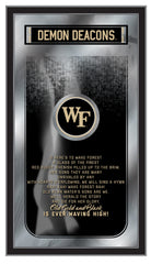 Wake Forest Demon Deacons Logo Fight Song Mirror