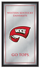 Western Kentucky Hilltoppers Fight Song Mirror by Holland Bar Stool Company Home Sports Decor