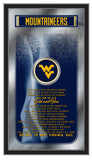 West Virginia Mountaineers Logo Fight Song Mirror