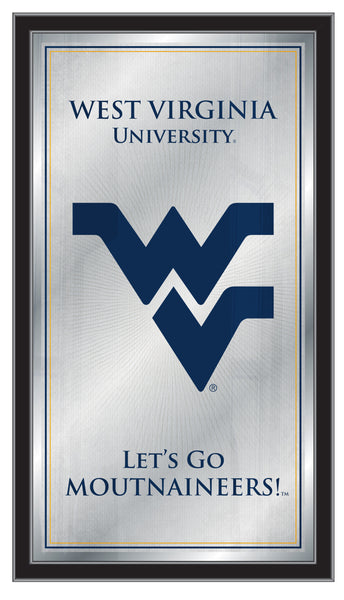 West Virginia Mountaineers Logo Fight Song Mirror