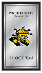 Wichita State Shockers Fight Song Mirror by Holland Bar Stool Company Home Sports Decor