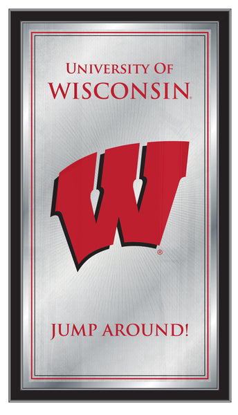 Wisconsin Badgers Logo Fight Song Mirror