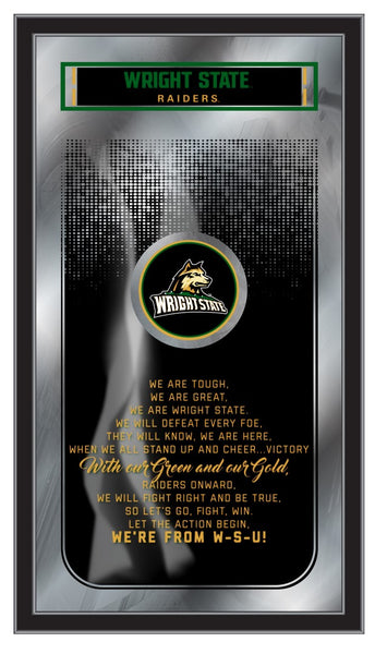 Wright State Raiders Logo Fight Song Mirror