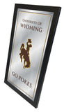 Wyoming Cowboys Logo Fight Song Mirror