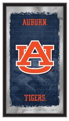 Auburn University Tigers Logo Football Mirror by Holland Bar Stool