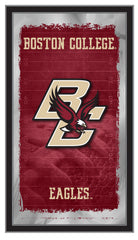 Boston College Eagles Logo Football Mirror by Holland Bar Stool