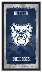 Butler University Bulldogs Logo Football Mirror by Holland Bar Stool