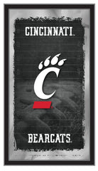University of Cincinnati Bearcats Logo Football Mirror by Holland Bar Stool