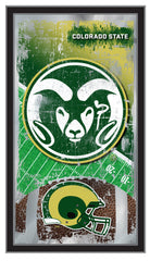 Colorado State University Rams Football Mirror by Holland Bar Stool Company