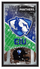 Eastern Illinois University Panthers Logo Football Mirror by Holland Bar Stool Company