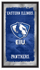 Eastern Illinois University Panthers Logo Football Mirror by Holland Bar Stool