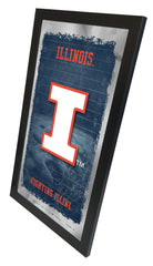 University of Illinois Fighting Illini Logo Fight Song Mirror