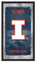University of Illinois Fighting Illini Logo Fight Song Mirror