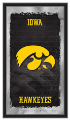 Iowa Hawkeyes Football Mirror by Holland Bar Stool Company Home Sports Decor for Him