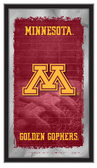 University of Minnesota Golden Gophers Logo&nbsp;Football Mirror by Holland Bar Stool Company