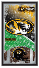 University of Missouri Tigers Logo Football Mirror by Holland Bar Stool Company