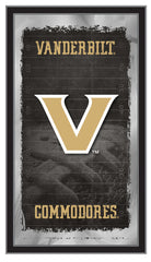 Vanderbilt University Commodores Logo Football Mirror by Holland Bar Stool