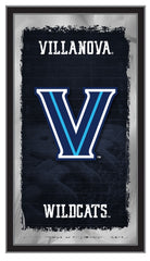 Villanova University Wildcats Logo Football Mirror by Holland Bar Stool