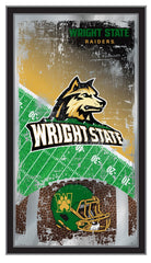 Wright State University Raiders Logo Football Mirror by Holland Bar Stool Company