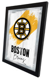 Boston Bruins NHL Hockey Team Logo Bar Mirror