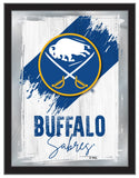 Buffalo Sabres NHL Hockey Team Logo Bar Mirror