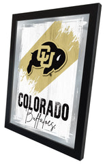 University of Colorado NCAA College Team Wall Logo Mirror