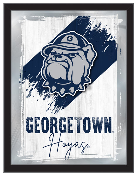 Georgetown University NCAA College Team Wall Logo Mirror