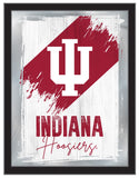 Indiana University NCAA College Team Wall Logo Mirror