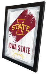 Iowa State University NCAA College Team Wall Logo Mirror