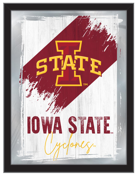Iowa State University NCAA College Team Wall Logo Mirror