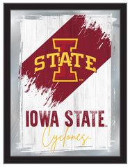 Iowa State University NCAA College Team Wall Logo Mirror