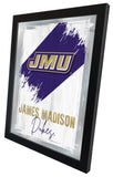 James Madison University NCAA College Team Wall Logo Mirror