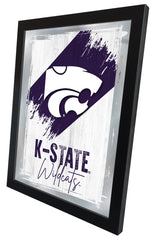 Kansas State University NCAA College Team Wall Logo Mirror