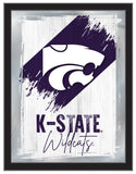 Kansas State University NCAA College Team Wall Logo Mirror