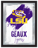 Louisiana State University NCAA College Team Wall Logo Mirror