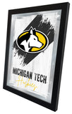 Michigan Tech University NCAA College Team Wall Logo Mirror