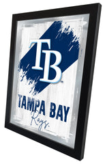 Tampa Bay Rays MLB Wall Logo Mirror