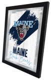 University of Maine NCAA College Team Wall Logo Mirror