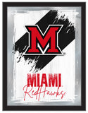 Miami University (OH) NCAA College Team Wall Logo Mirror