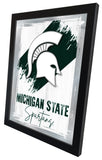 Michigan State University NCAA College Team Wall Logo Mirror