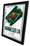 Minnesota Wild NHL Hockey Team Logo Bar Mirror