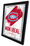 Montreal Canadiens NHL Hockey Team Logo Bar Mirror